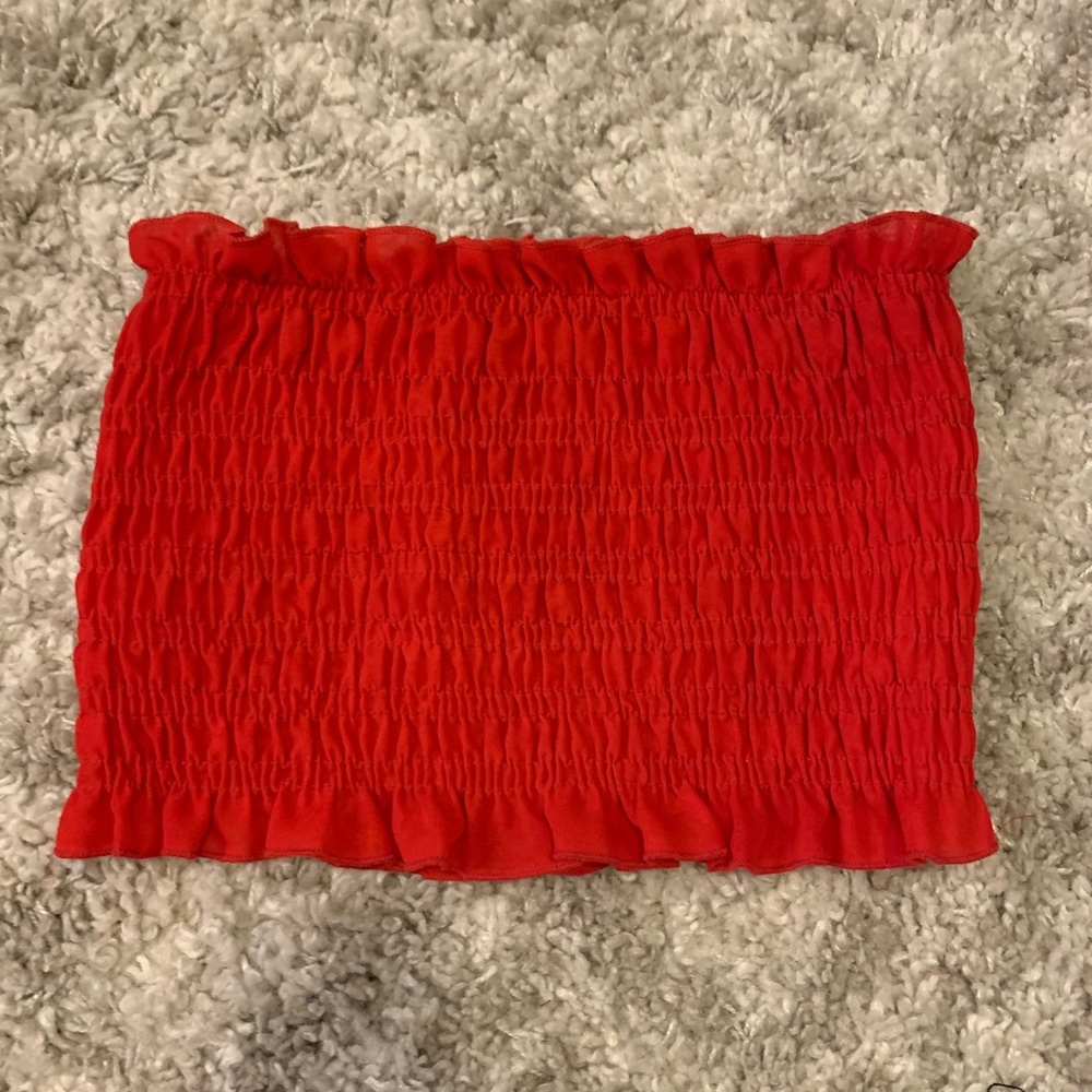 Cropped Ribbed Pacsun top